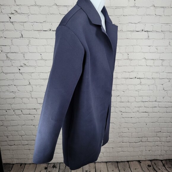 NWT Major Threads Blue Maston Short Coat Lightweight Raw Cut USA Made Size XL - Picture 14 of 14